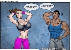 Blacknwhitecomics - Fitness Coach 1 Comic