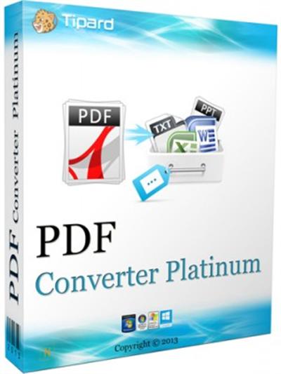 Tipard PDF Converter Platinum 3.2.6.22554 Multilingual + Crack :17*6*2014