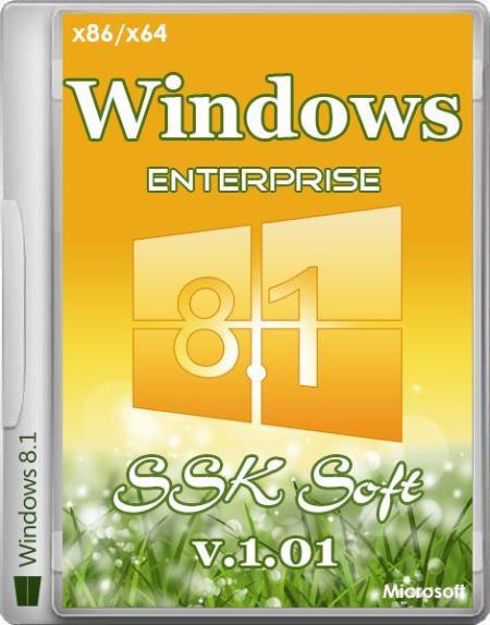 Windows 8.1 Enterprise SSK Soft v.1.01  (x86/x64/RUS/2014)