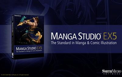 Manga Studio EX V5.0.4 WiN/MacOSX + Sample Data & Materia-XFORCE