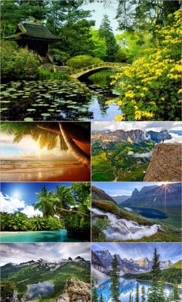 Красивые природные ландшафты с разных мест планеты. Часть 18