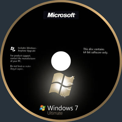 Windows Seven Black Ultimate Build 22 / TEAM OS