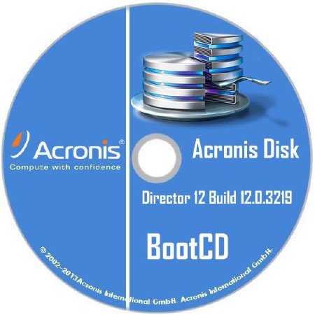 Acronis Disk Director 12 Build 12.0.3219 BootCD [RUS]