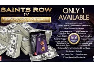 Уникальный экземпляр Saints Row 4 продадут за миллио
		<!--