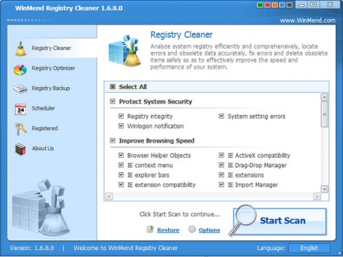 WinMend Registry Cleaner 1.6.9.0 Portable