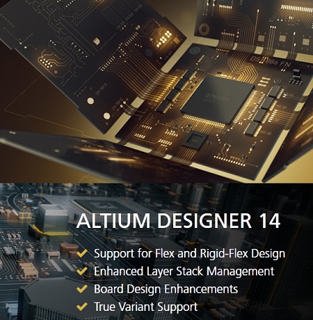 Altium Designer 14.3.10 Build 33548 (last change in distribution  05.06.2014)