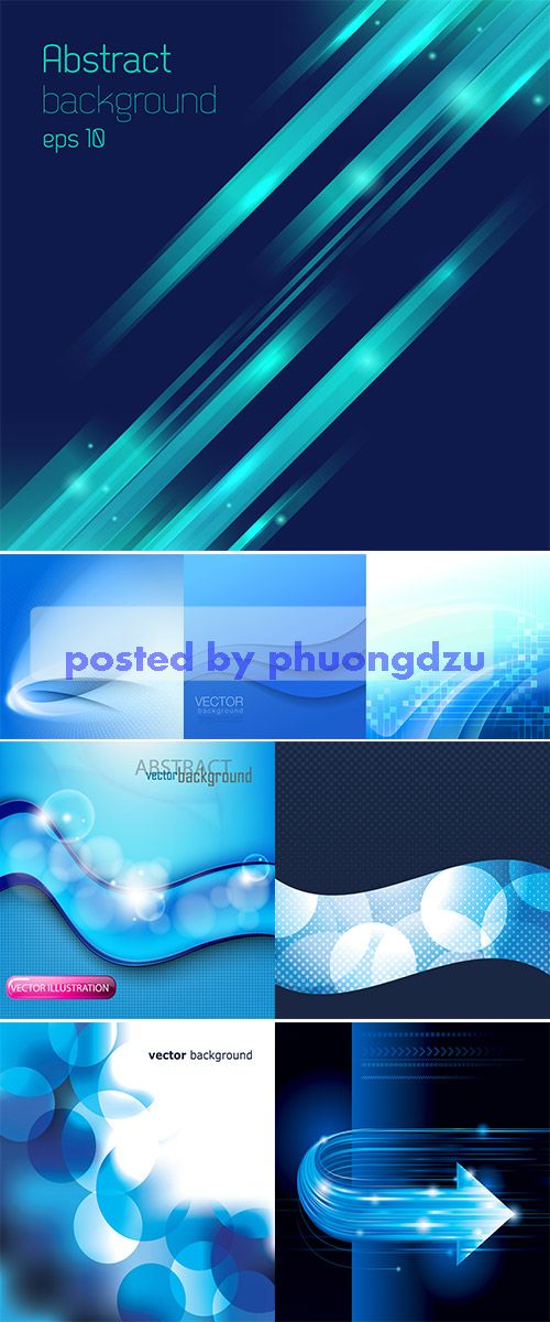 Stock: Blue abstract background