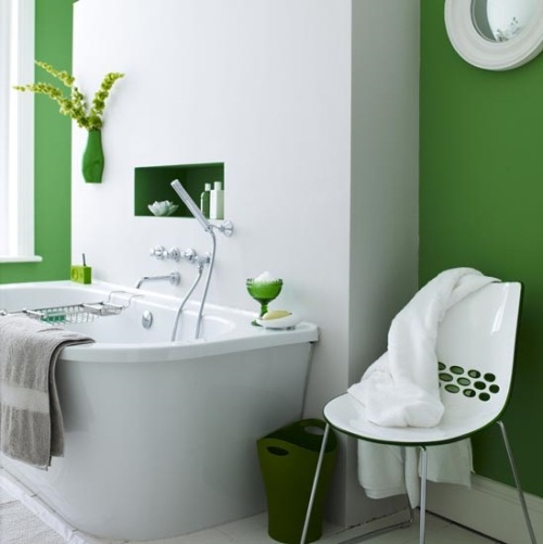 Зеленая ванная комната: эко-стиль  - советы и рекомендации, обсуждения