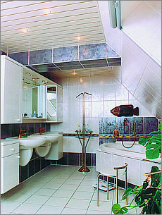Современные способы отделать потолок в ванной комнате  - советы и рекомендации, обсуждения