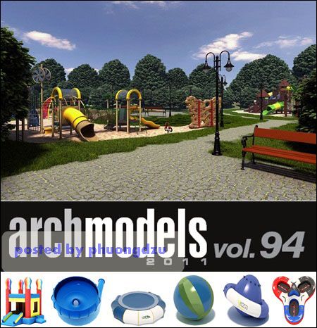 [3d max] Evermotion - Archmodels vol. 94