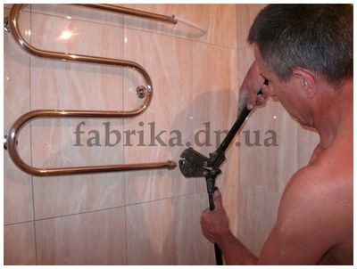 Установка и подключение водяного полотенцесушителя своими руками  - фото и видеоинструкции