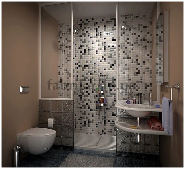 Идеи дизайна маленькой ванной комнаты