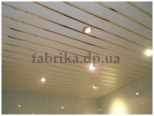 Алюминиевый потолок для ванной комнаты  - быстрота и удобство