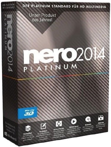 Nero 2014 Platinum 15.0.10200 RePack 2014 (RUS/MUL)