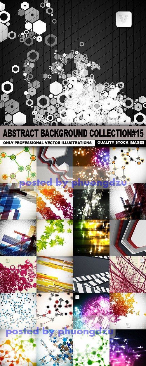 Abstract Background Vector Collection part 15