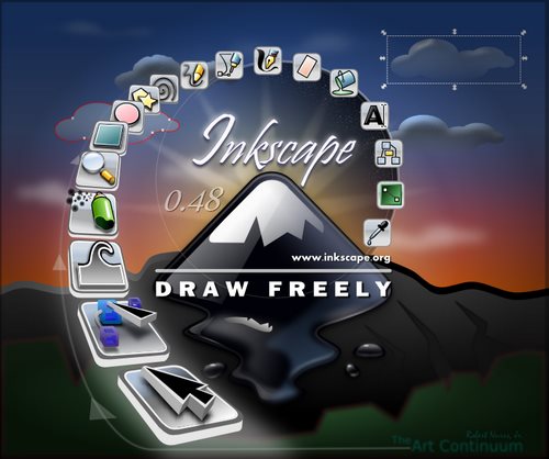 Inkscape 0.48.5 r10040 Rus Portable