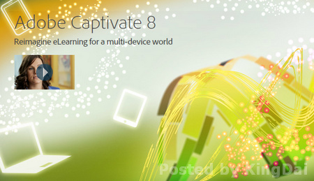 Adobe Captivate v8 Ls21 Multilingual  - x64