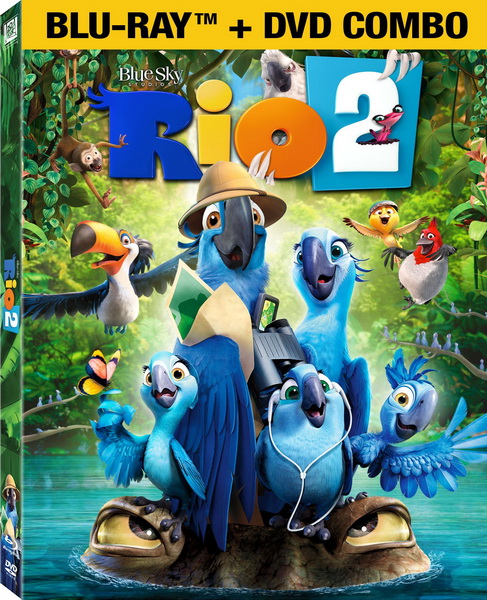 Рио 2 (мультфильм, 2014, DVDRip, avi) - скачать бесплатно