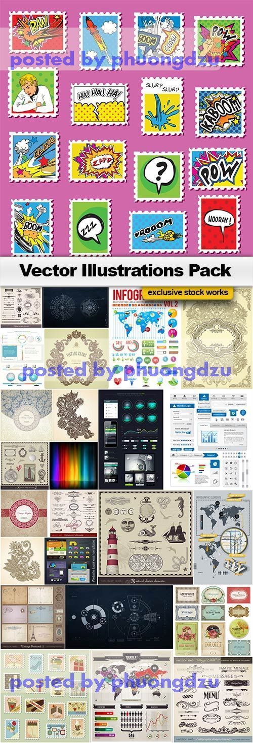 Vector Illustrations Pack 2