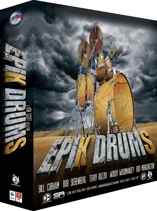 Sonic Reality EpiK DrumS Bill Cobham SE Kit for Infinite Player KONTAKT/-DISCOVER/SYNTHiC4TE
