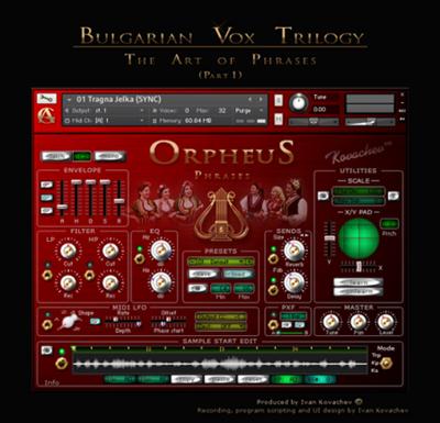 Audiogrocery Bulgarian Vox Triloygy Part 1 ORPHEUS: The Art OF  Phrases