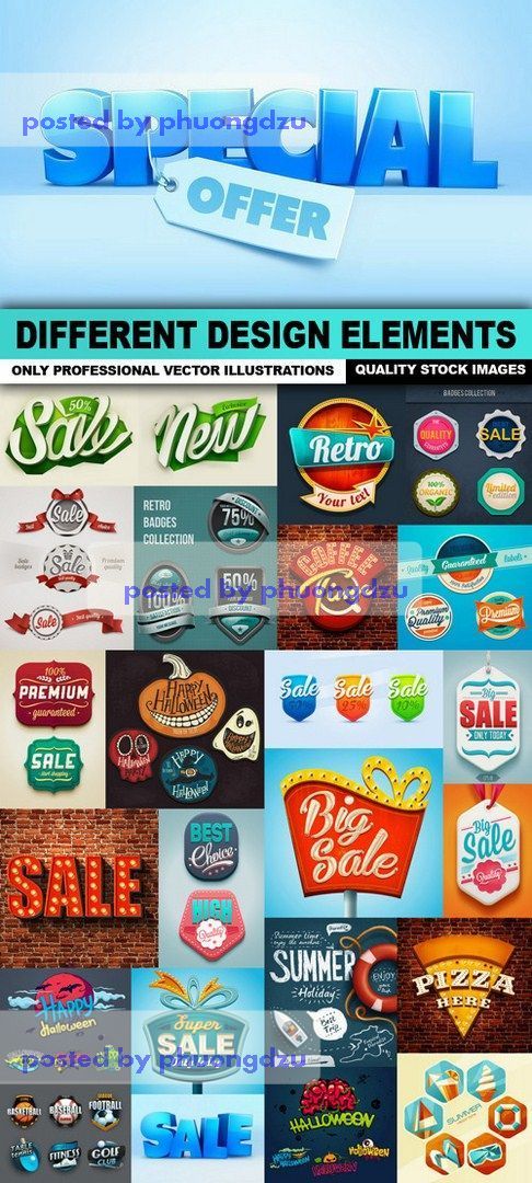 Different Design Elements