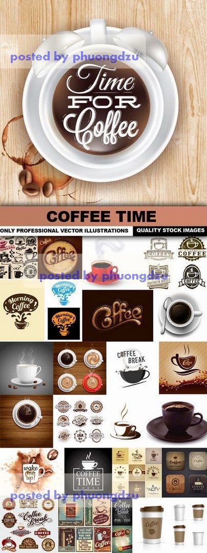 Coffee Time Vector