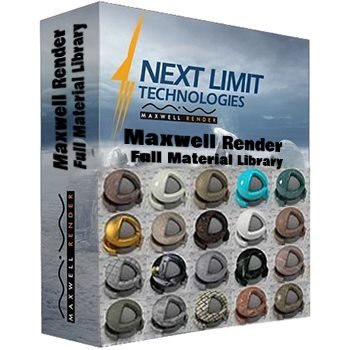 3D Materials: Maxwell Render Full Material Library