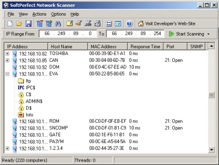 SoftPerfect Network Scanner 6.0.2 Portable