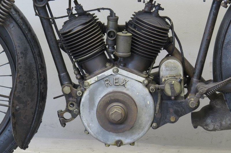 Ретро мотоцикл Rex 1903