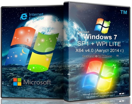 Windows 7 Ultimate SP1 x64 + WPI Lite XTreme v4.0 (Август 2014)