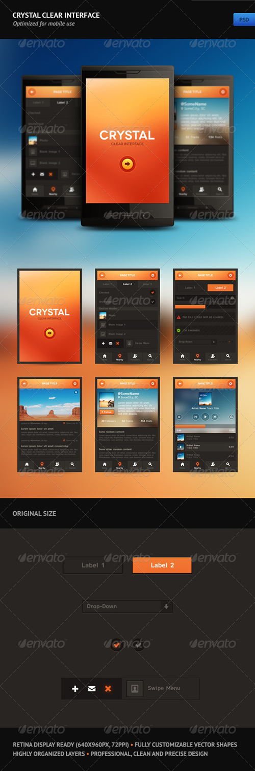 Crystal Clear Interface