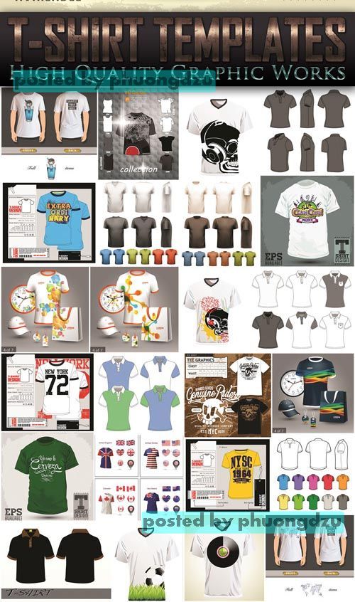Exclusive - T-Shirt Templates 3
