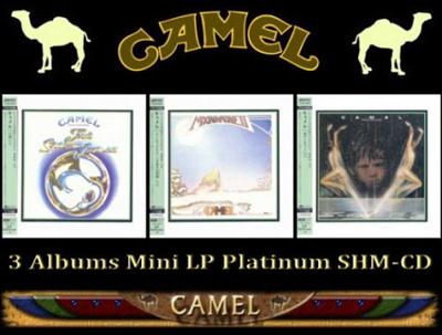 Camel - 3 Albums (Mini LP Platinum SHM-CD) (1975-1977)