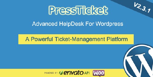 CodeCanyon - PressTicket - Advanced HelpDesk For Wordpress v2.3.1