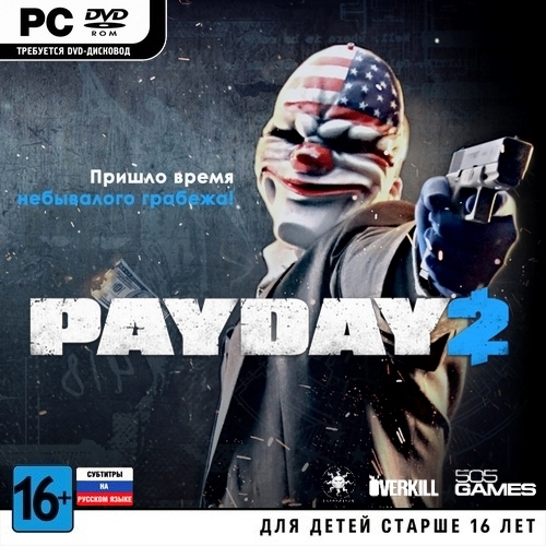 PayDay 2 - Career Criminal Editio *v.1.13.0u35 + DLC's* (2013/RUS/ENG/RePack by Mizantrop)