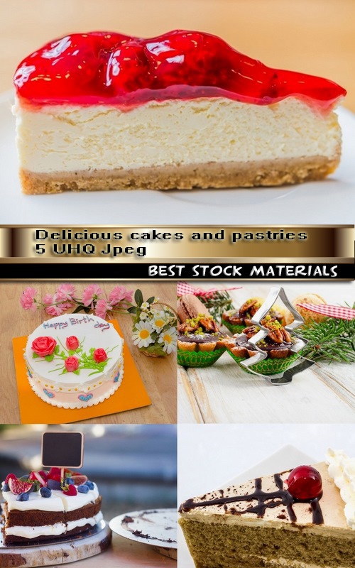Delicious cakes and pastries 5 UHQ Jpeg