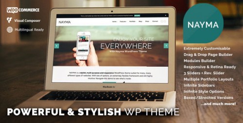 Download Nulled Nayma - Responsive Multi-Purpose WordPress Theme