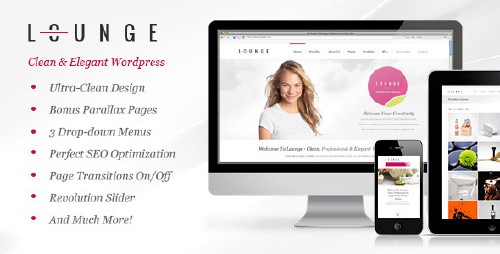 ThemeForest - Lounge v1.3 - Clean Elegant WordPress Themee