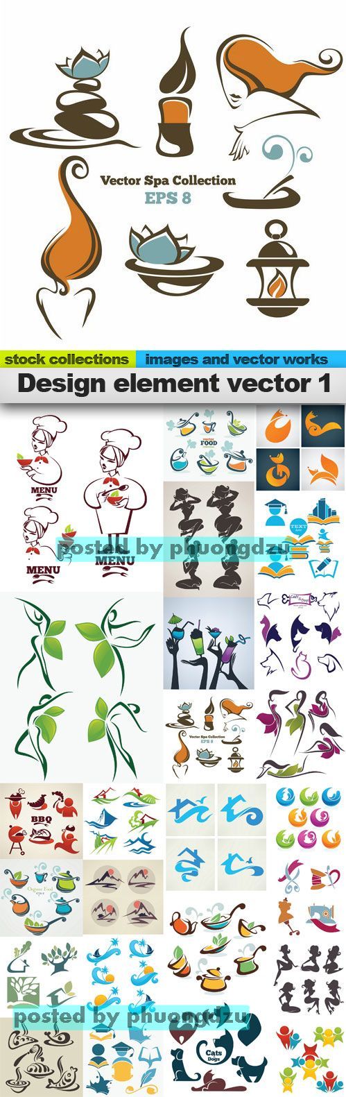 Design element vector 1 25xEPS