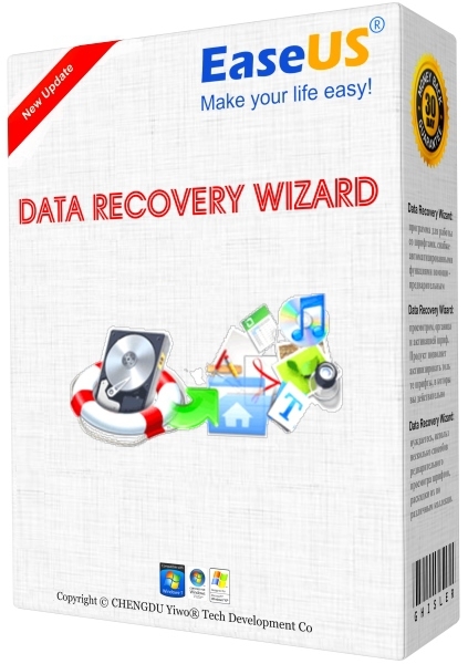 EaseUS Data Recovery Wizard 9.5.0 + Rus