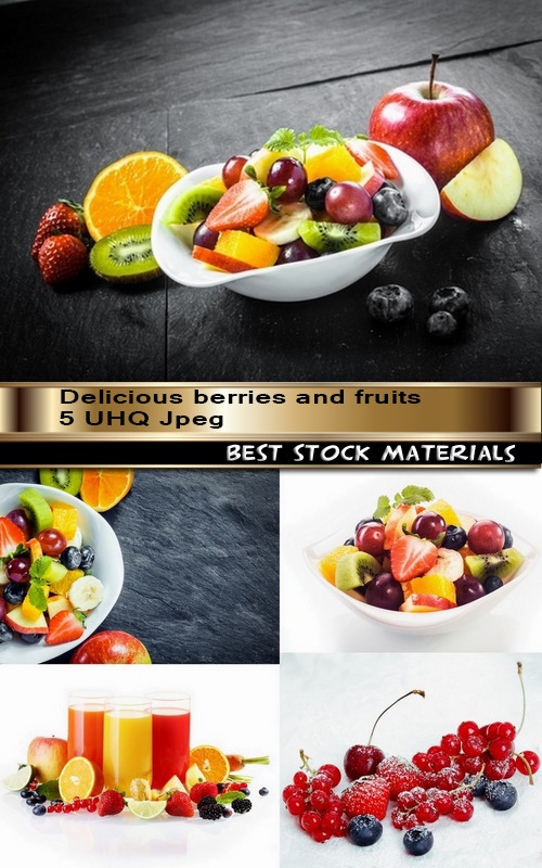 Delicious berries and fruits 5 UHQ Jpeg