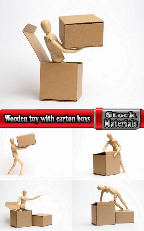 Wooden toy with carton boxs 5 UHQ Jpeg