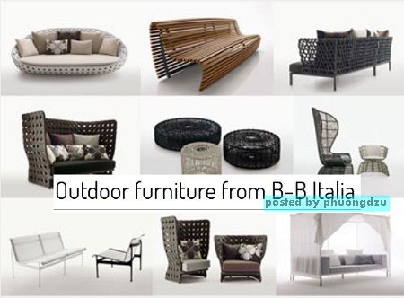[Max]  0utdoor furniture from B & B Italia