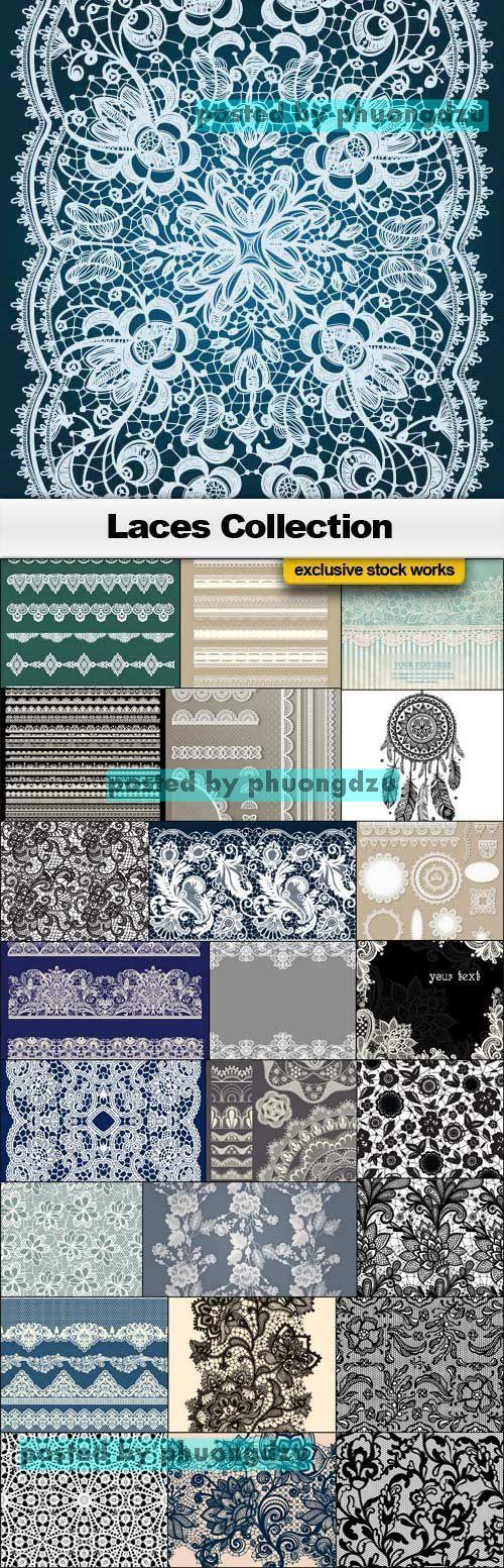 Laces vector collection - 25xEPS