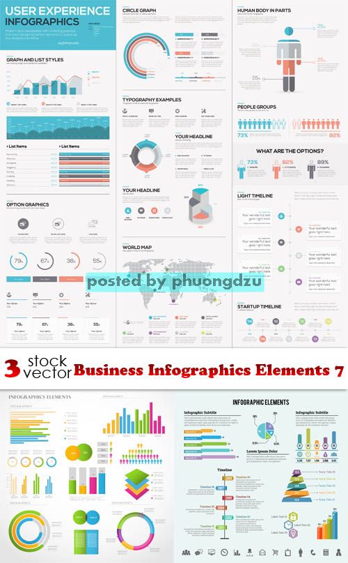 Vectors - Business Infographics Elements 07
