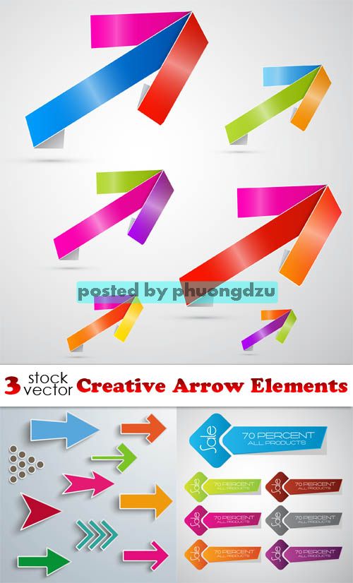 Vectors - Creative Arrow Elements 12