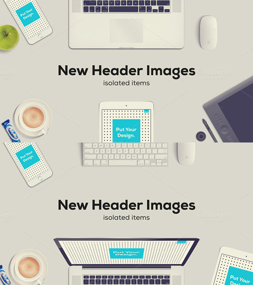 CreativeMarket - New Header Images