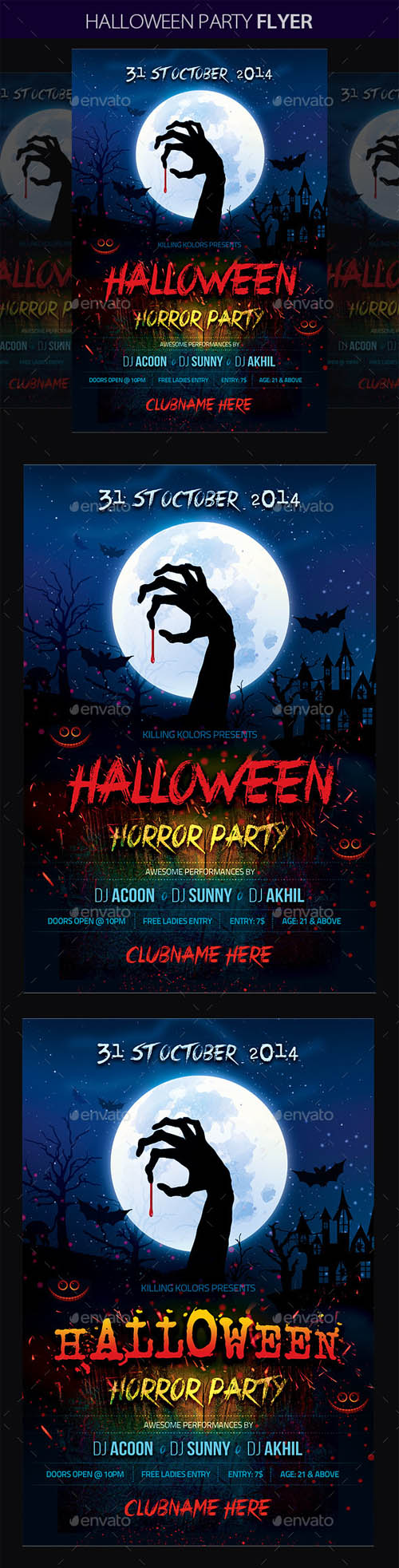 GraphicRiver - Halloween Party 8956697