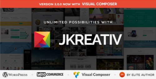 Nulled Jkreativ v2.2.4 - Multilayer Parallax MultiPurpose Theme product pic